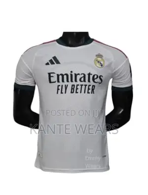 Real Madrid Player Grade 2026/2027 Authentic Home Jersey