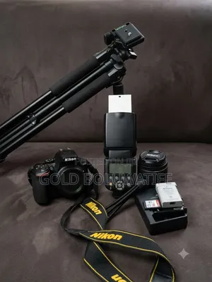 Nikon D3500 Full Camera With Lens, Tripod and Speed Light