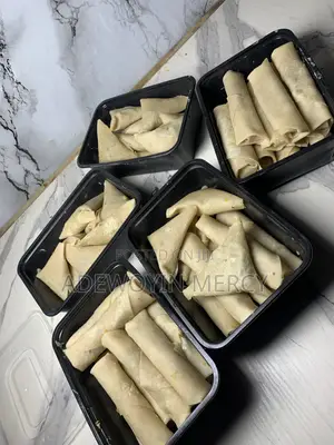 Ready to Fry Samosa and Spring Rolls