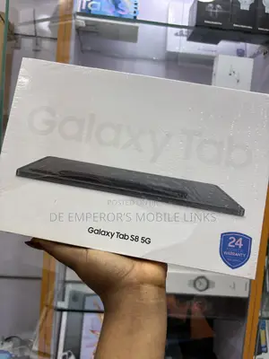 New Samsung Galaxy Tab S8 256 GB Black