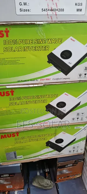 MUST 10kVA 48V Hybrid Solar Inverter – Pure Sine Wave