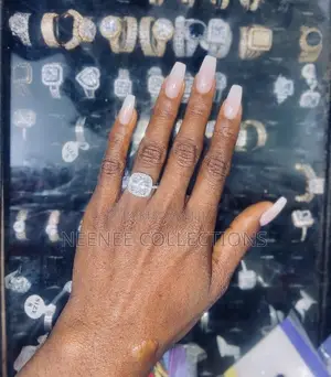 Zirconia Engagement Ring
