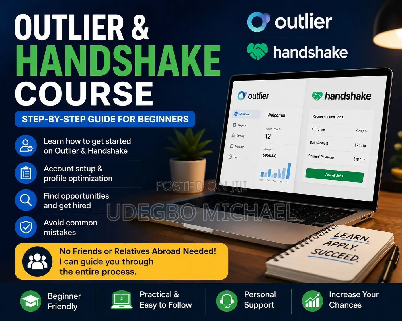 Learn Outlier Handshake: Step-by-Step Course for Beginners