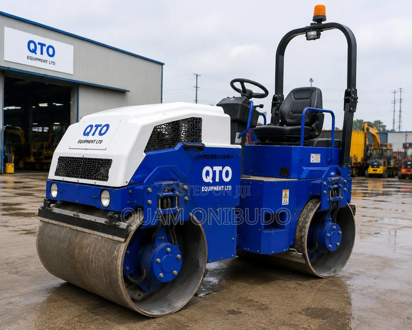 Double Drum Vibrating Roller Compactor