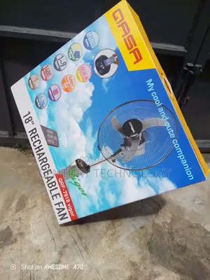 Beat the Heat With the QASA 18-Inch Rechargeable Fan