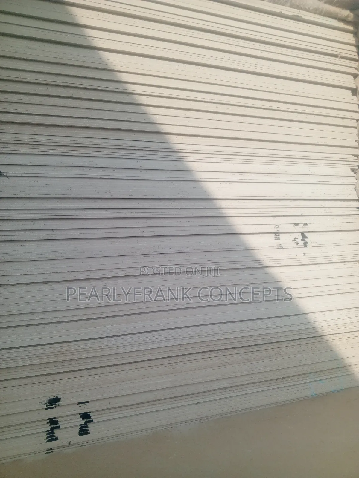 Cement Board.