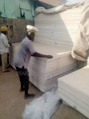 Cement Board.