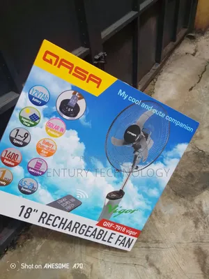 Enjoy Uninterrupted Cooling With the QASA 18-Inch Standing Fan