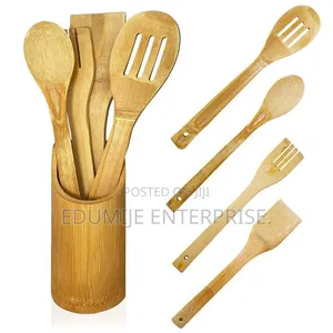 Round Wooden Spatula