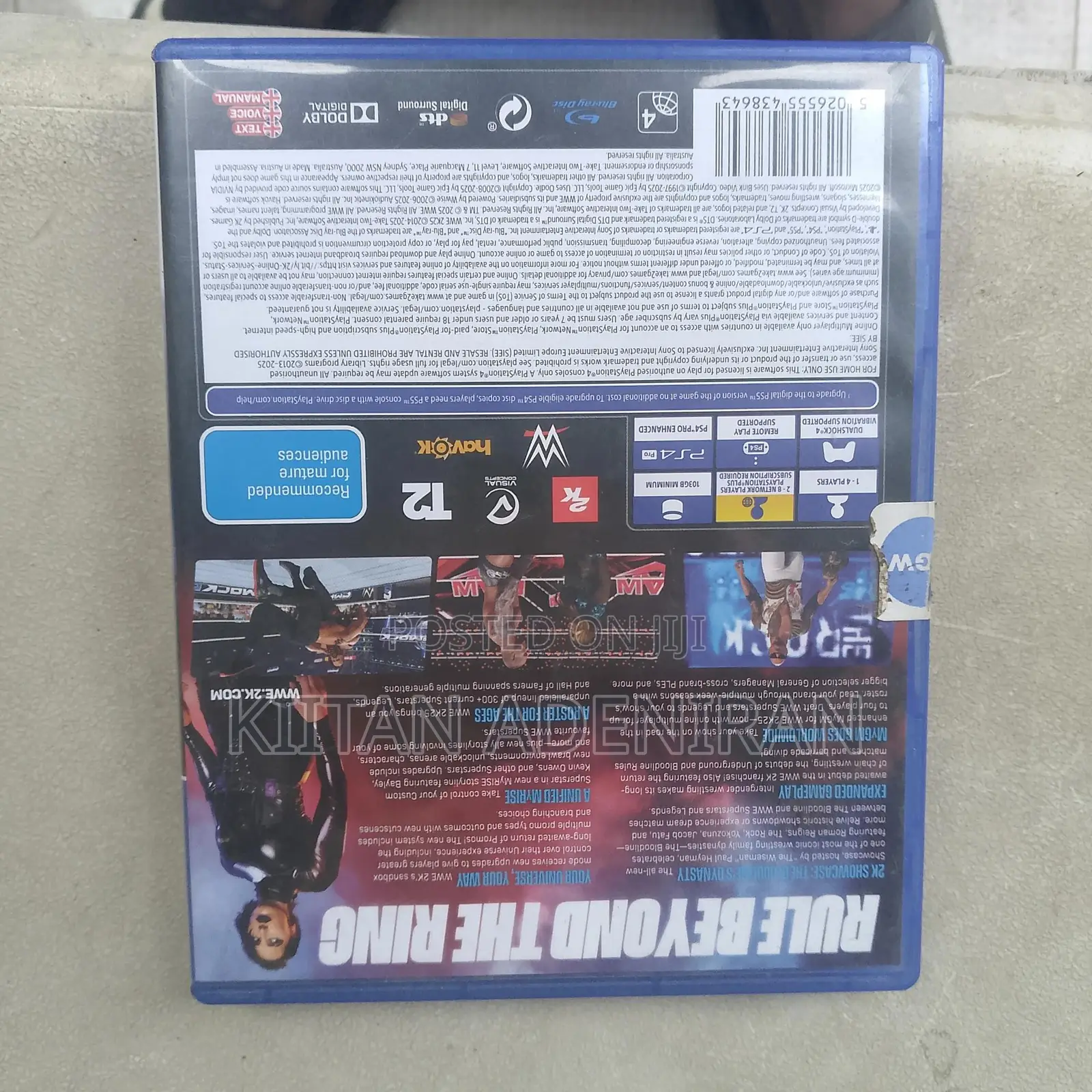 Open Box Wwe 2k25
