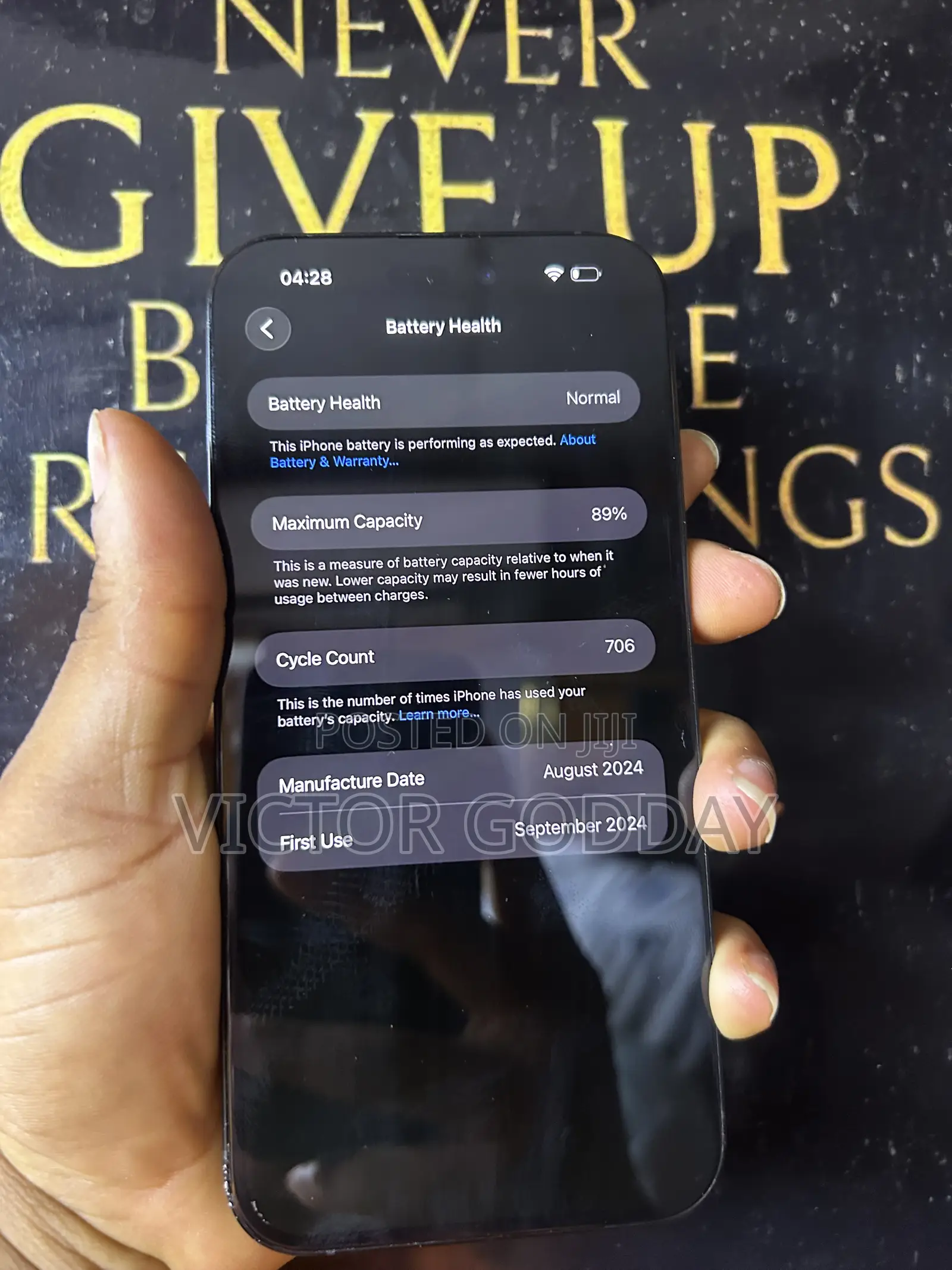 New Apple iPhone 16 Plus 128 GB Black