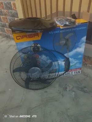 QASA 18" Rechargeable Standing Fan – Perfect for Home Office