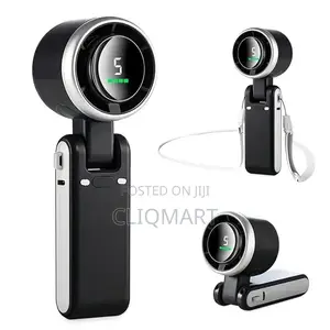 Foldable Handheld Turbo Fan – Rechargeable Portable Mini Fan
