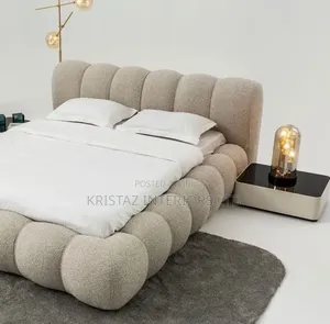 Double Padded Bubble Bedframe