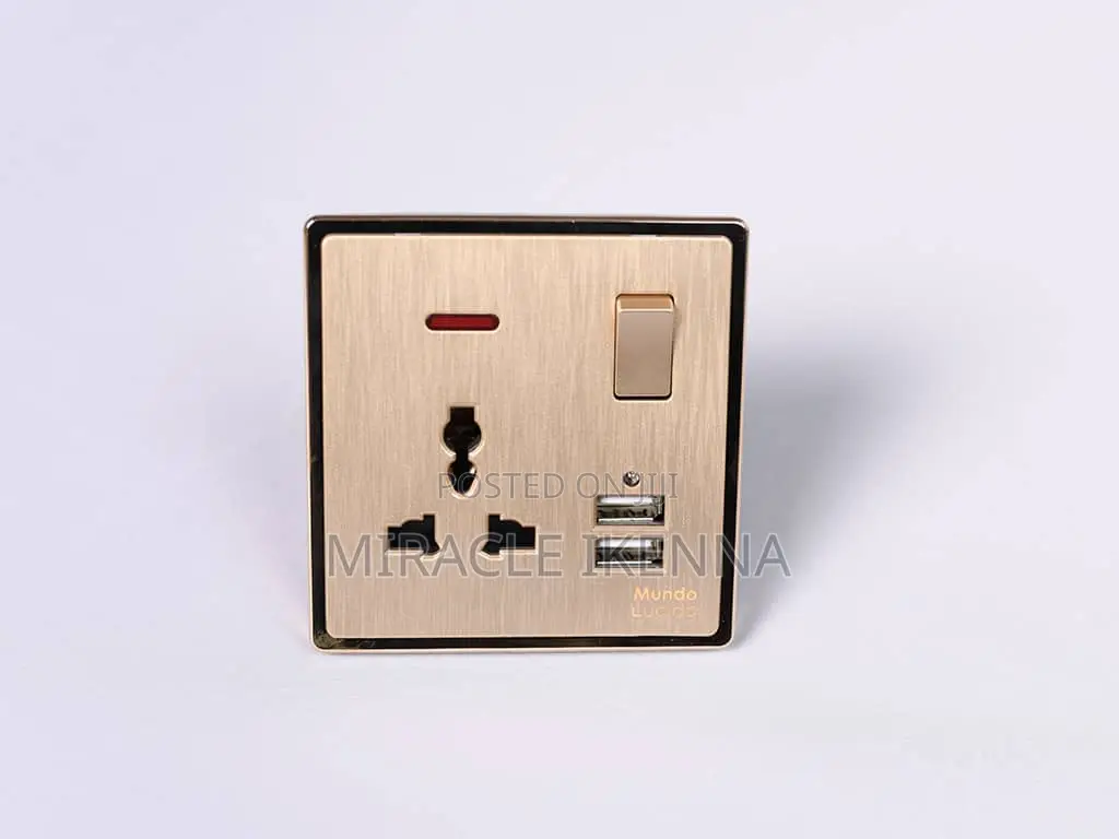 13A Double USB Sockets