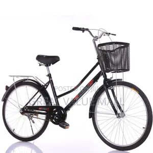 Road Bike With Basket