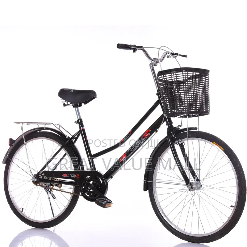 Road Bike With Basket