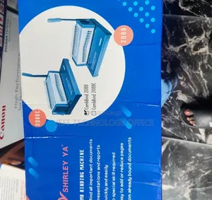 Shirley Manual Plastic Comb Binding Machine