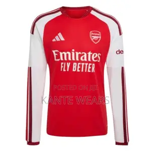 Arsenal Long Sleeve 2026/2027 Home Jersey