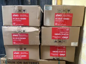 5.12kwh-51.2v Sako Solar Lithium Battery (Li-Sun Series)