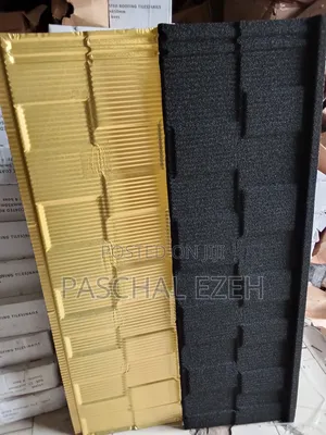 Premium Quality Golden Back Stone Coated Shingle Roofing Sheet