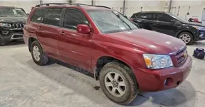 Toyota Highlander 2007 Red