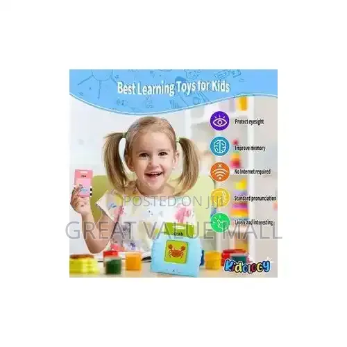 Talking Toy Flash Card Reader Early Education Learning Device
