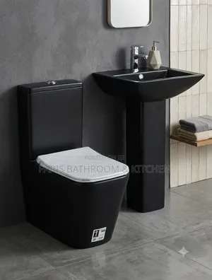 Matte Black Bathroom Suite
