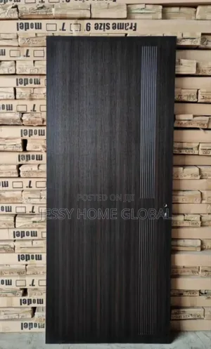840 Straight Line Wooden Door