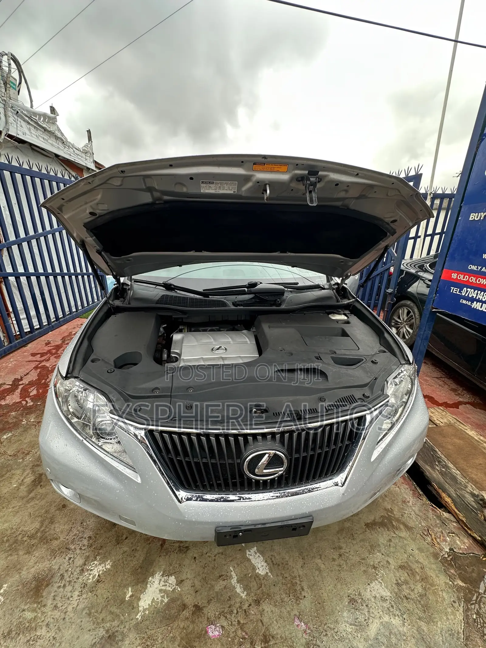 Lexus RX 2011 Silver