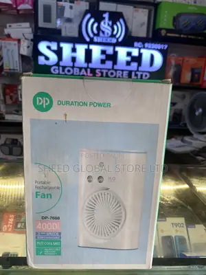 Dp Portable Rechargeable Fan