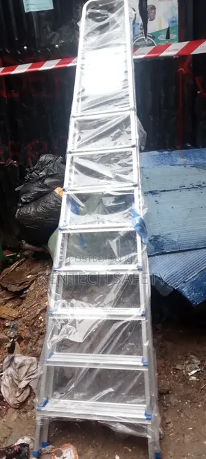9 Step Ordinary Type Aluminum Ladder