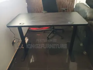 1.2meter Modern Black Electric Height-Adjustable Standing Desk