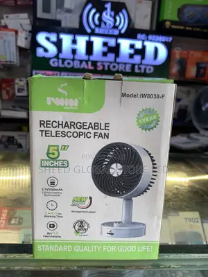 Desktop Rechargeable Fan
