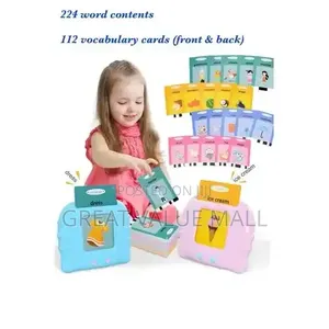 224 Words / 112 Cards Pocket Vocabulary Talking Flash Cards