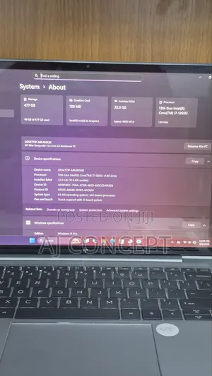 Laptop HP Elite Dragonfly G3 32GB Intel Core i7 SSD 512GB