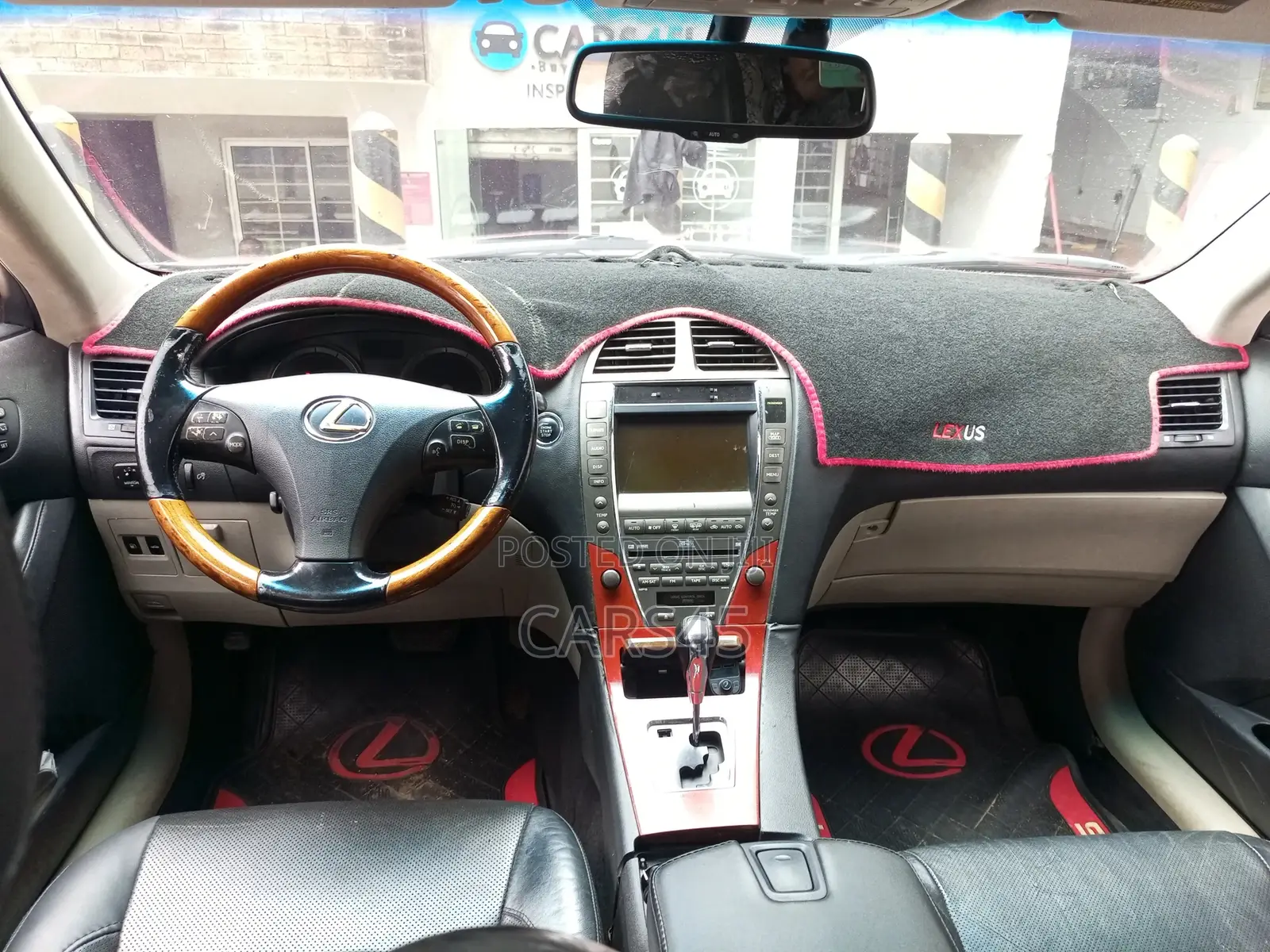 Lexus ES 2007 Red