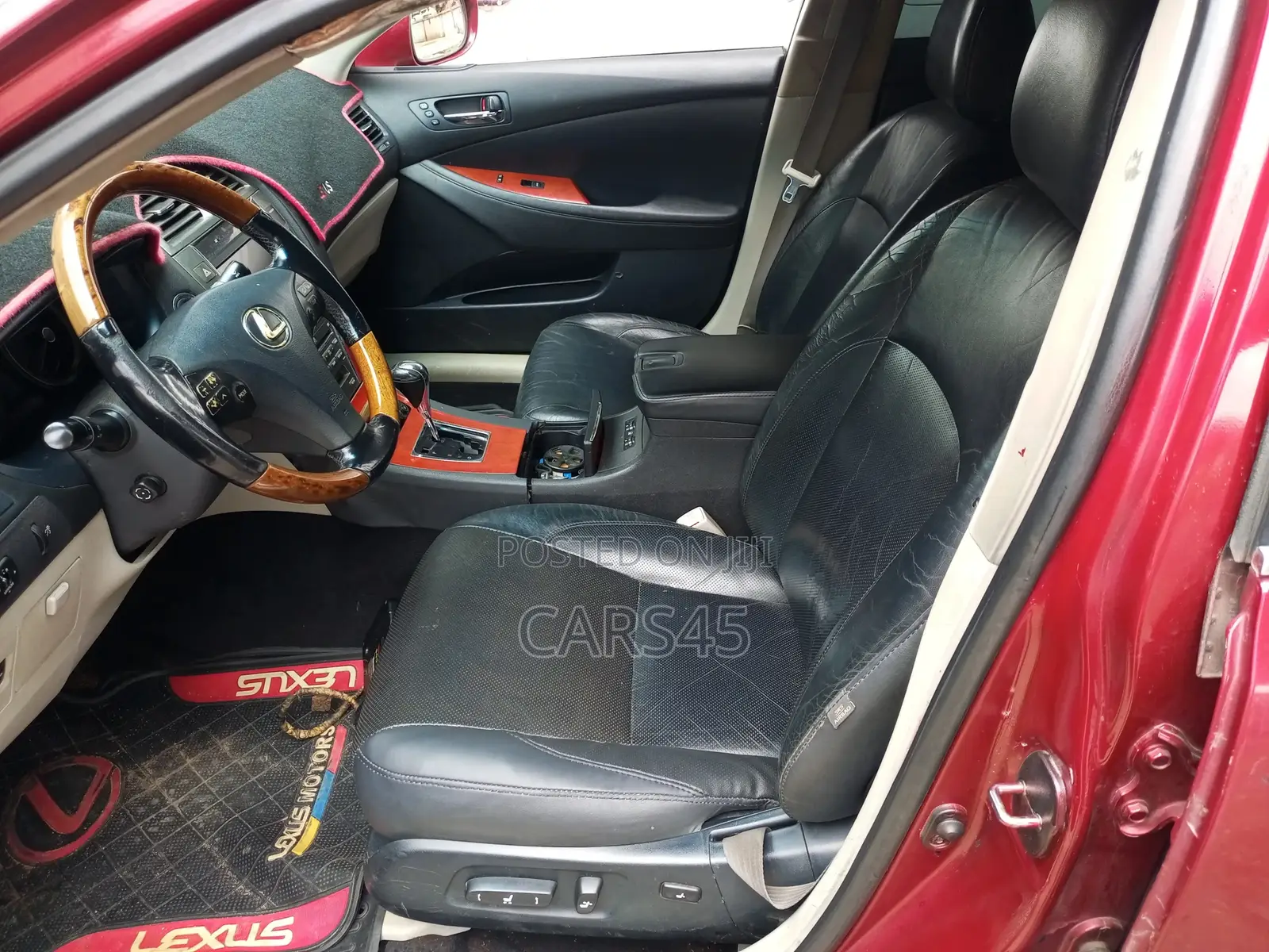 Lexus ES 2007 Red