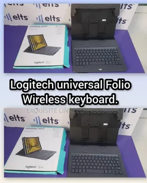 Logitech Universal Folio Keyboard.