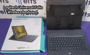 Logitech Universal Folio Keyboard.