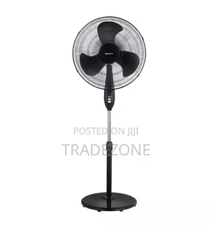 Maxi 18" Standing Fan in Black | FAN 45-12p