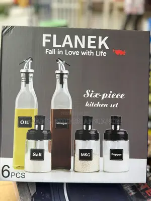 5 in 1 Oil Jar / Spice Rack