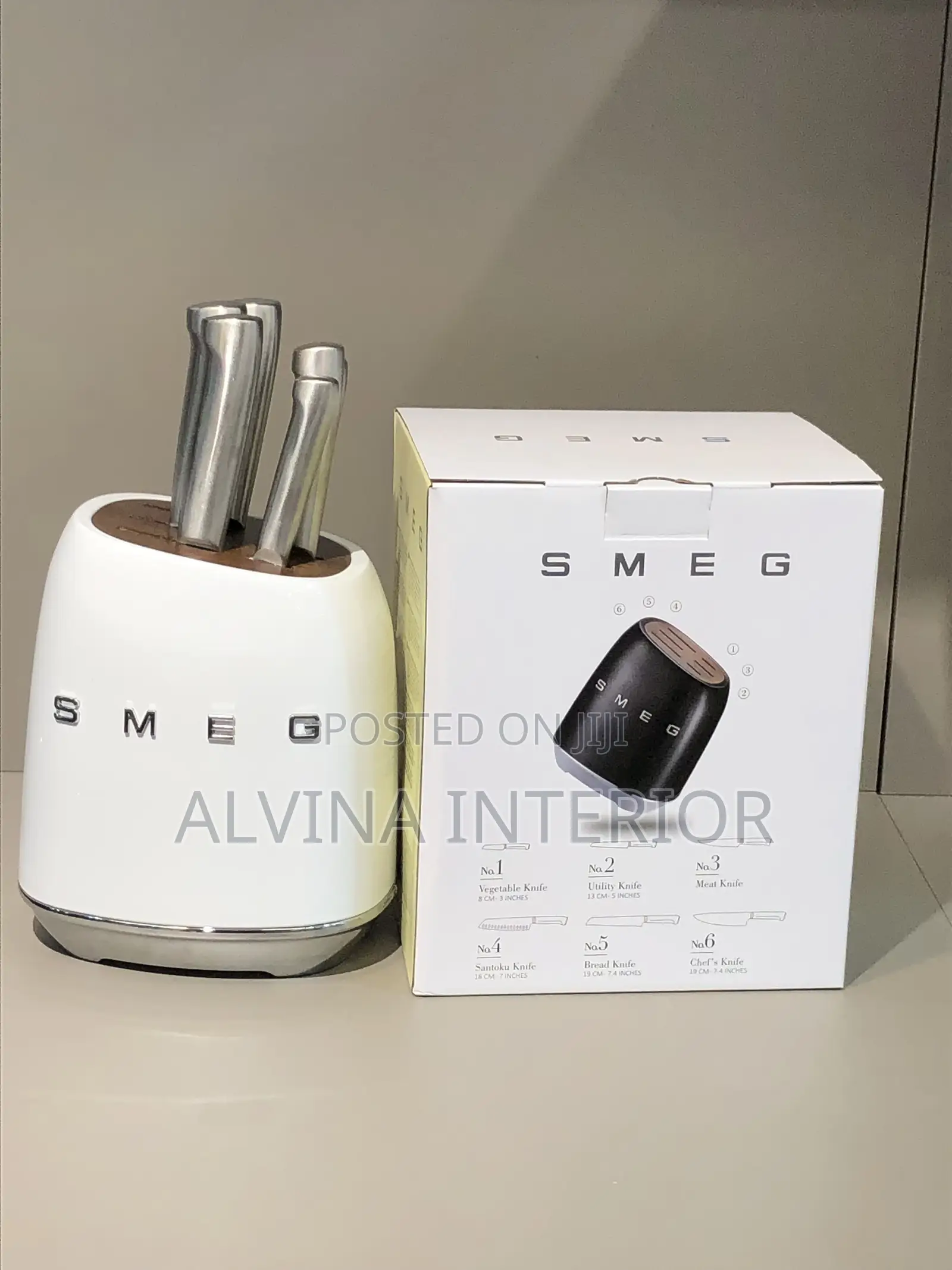 Smeg Knife Set