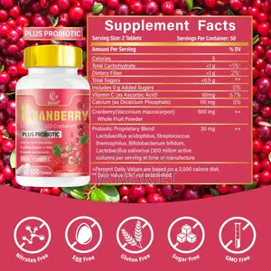 Cranberry Plus Probiotic + Vitamin C