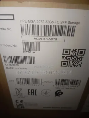 HPE MSA 2072 32Gb FibreChannel SFF Storage Array