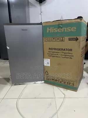 Hisense Compact Refrigerator Silver Finish