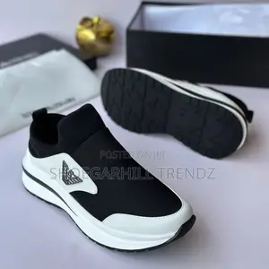Georgio Armani Luxury Slip-on Sneakers