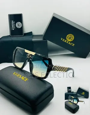 Versace Bold Rectangular Sunglasses