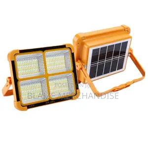 Solar Powered LED Flood Lights With Hanging Hook USB Rechargeable