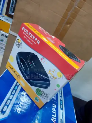 Crispy Triangle Toast Maker – Polystar 750W Sandwich Press
